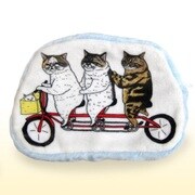 世にも不思議な猫世界 ボアポーチ 自転車 [キャラクターグッズ]