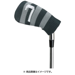 H-66 [Golf it！ アイアンカバー グレー×ブラック]