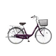 シティサイクル カール 24型 変速なし パープル CUAL24W BAA