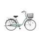 シティサイクル カール 26型 変速なし グリーン CUAL26W BAA