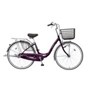 シティサイクル カール 24型 変速なし パープル CUALP24W BAA