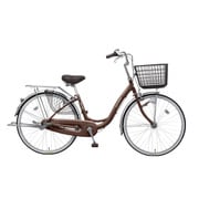 シティサイクル カール 24型 内装3段変速 ブラウン CUALP243W BAA