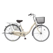 シティサイクル カール 26型 変速なし アイボリー CUALP26W BAA