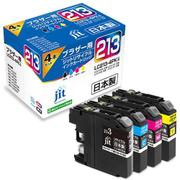 JIT-B2134P [ブラザー LC213-4PK 互換リサイクルインクカートリッジ]