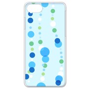 7IL16 [スワロケース iPhone 7 水玉スケルトン]