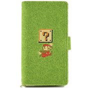 OM/SBF-FPC23 [マリオ×Shibaful 手帳型 iPhone 7ケース 刺繍HATENA BOX]