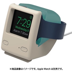 EL_WCASTSCW4_BL [W4 STAND シリコン製スタンド for APPLEWATCH Aqua Blue(アクアブルー)]