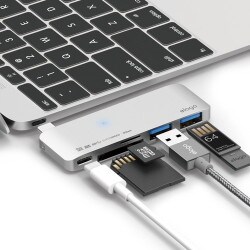 ヨドバシ Com Elago エラゴ El Npahbalmh Sv Aluminum Charging Multi Hub Usb C For Note Pc Silver Type C用usbハブ 5ポート シルバー 通販 全品無料配達