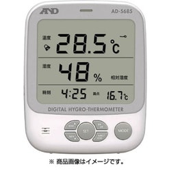 アラーム付 環境温湿度計 AD5685