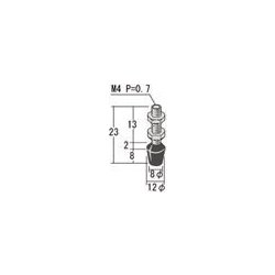 RBT4SSUS [ゴム付きステンレスボルト (M4X13)]