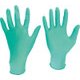 VERTE761HM [ニトリル使い捨て手袋薄手粉なし 200枚入 緑 M]
