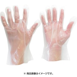 VERTE575S [ポリエチレン使い捨て手袋 外エンボス 200枚入 S]