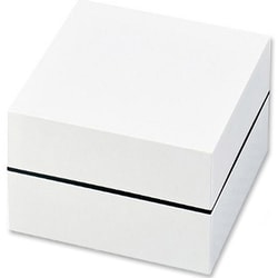 オードブル重 二段 ホワイト 18cm