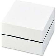 オードブル重 二段 ホワイト 18cm