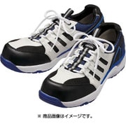 ワイド樹脂先芯入り通気スニーカー 23.5cm ホワイト/ブルー MPV01WBL23.5