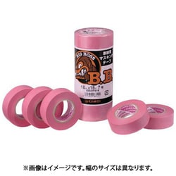マスキングテープ 車両塗装用 幅18mm×長さ18m 7巻入り BIGBOSSJAN18