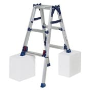 SCL90A [四脚アジャスト式脚立かるノビ SCL型 3段（伸縮2～3尺）]