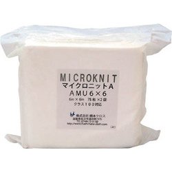 AMU6X6S [マイクロニットA (厚手) AMU6×6S 6in×6in (75枚×2×1袋入り)]