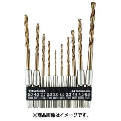 六角軸コバルトドリル 10本組 T6COSD10S