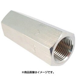 エーチェック 黄銅製チェックバルブ 内ネジ×内ネジ型 Rc3/8 AS1033