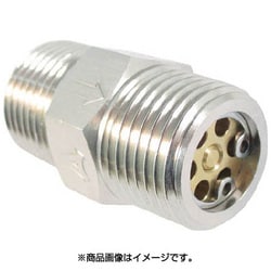 エーチェック 黄銅製チェックバルブ 外ネジ×外ネジ型 R1/8 AT1011