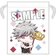 うたの☆プリンスさまっ♪ マイクロファイバー巾着 フォトプロップスVer. 黒崎 蘭丸 [キャラクターグッズ]