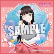 ラブライブ！サンシャイン！！ マイクロファイバーミニタオル ぬいぐるみ抱っこVer. 黒澤ダイヤ [キャラクターグッズ]