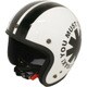 ジェットヘルメット フリーサイズ ホワイト/ブラック JET-D WHEEL WHITE/BLACK