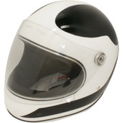 フルフェイスヘルメット ホワイト/ブラック L AKIRA SPEEDY WHITE/BLACK L