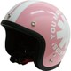 ジェットヘルメット キッズサイズ ピンク POPO WHEEL PINK