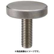 TKKBFM4X10S [ローレットノブ 平型オネジ・ステンレス製 外径16×ネジM4]