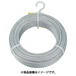 ヨドバシ.com - トラスコ中山 TRUSCO CWM4S200 [メッキ付ワイヤロープ