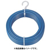 CWP2S200 [メッキ付ワイヤロープ PVC被覆タイプ φ2(3)mm×200m]