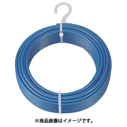 総代理店 TRUSCO メッキ付ワイヤロープ PVC被覆タイプ Φ3(5)mmX200m