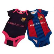 バルセロナ ロンパース2枚組 16-17 68cm FCB601