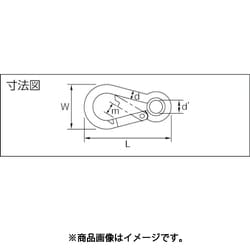 TRUSCO(トラスコ中山):国産ステンレスカラビナハーケン B型 10X110mm TSKH-10B オレンジブック 8191386 トラスコ中山 TRUSCO 国産ステンレスカラビナハーケン B型