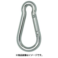 TKH8B [国産カラビナハーケンB型 スチール製 8×80mm]