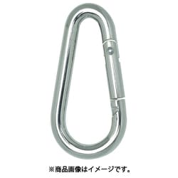 TKH10NS [国産カラビナハーケンNS型 スチール製 10×110mm]
