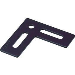 TK24FL2B [ジョイント金具24型フラット クロ 寸法65×65 穴数3]