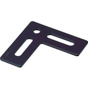 TK24FL2B [ジョイント金具24型フラット クロ 寸法65×65 穴数3]