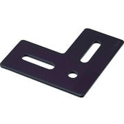 TK43FL2B [ジョイント金具43型フラット クロ 寸法90×90 穴数3]