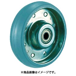ハイテンプレス製 グレーゴム車輪のみφ150 HTW150G