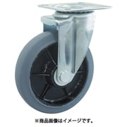 TYS100G [TYSシリーズ 自在 グレーゴム車100mm]