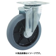 TYS150G [TYSシリーズ 自在 グレーゴム車150mm]