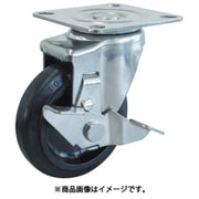 TYSBSUS100 [TYSシリーズ オールステンレス 自在 SP付き ゴム車100mm]