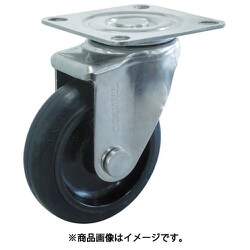 TYSシリーズ オールステンレス 自在 ゴム車75mm TYSSUS75