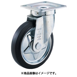 αプレス製ゴムキャスター 自在 φ100 TJ100C