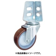 TYSA75UR [アングル式ウレタンキャスター 自在 φ75]