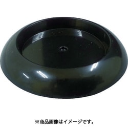 受け皿ゴム付き60mm 黒 TUR600BK
