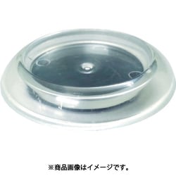 受け皿ゴム付き71.5mm 透明 TUR715TM